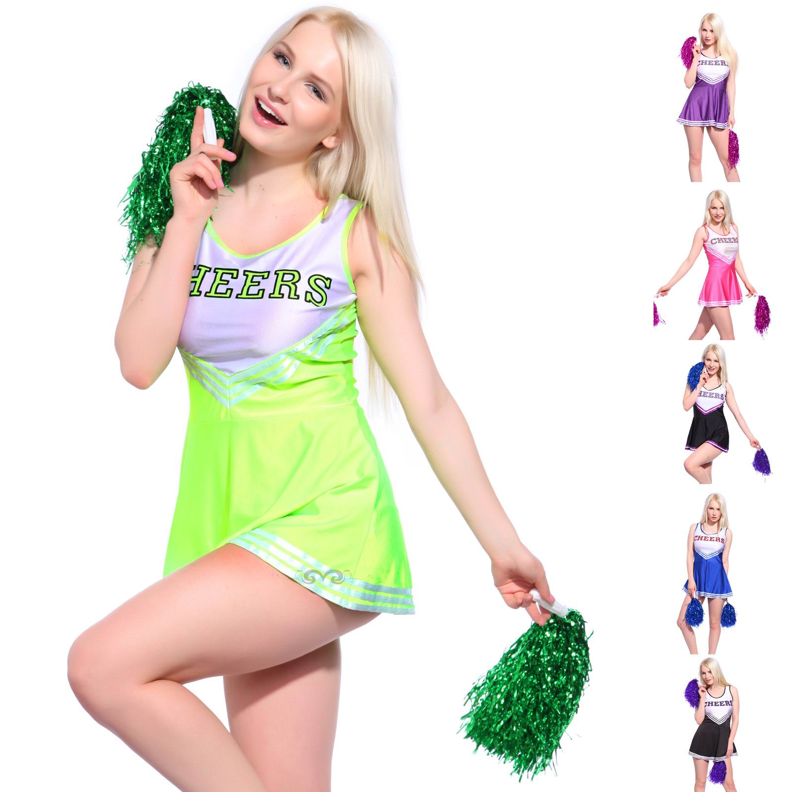 F1537-5 Ladies Cheerleading Costumes Outfit